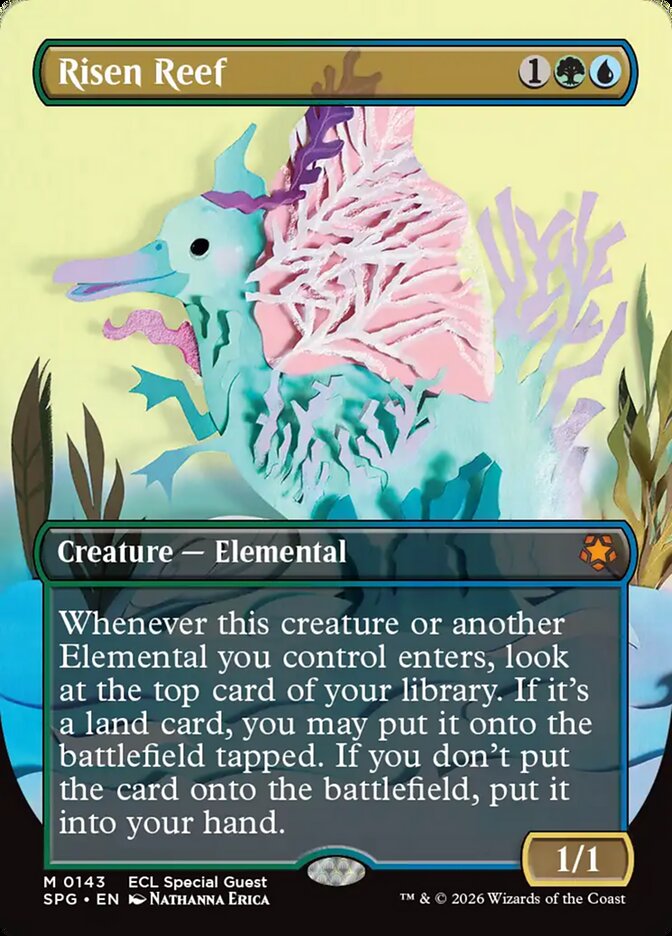 Recife Soerguido / Risen Reef - Magic: The Gathering - MoxLand