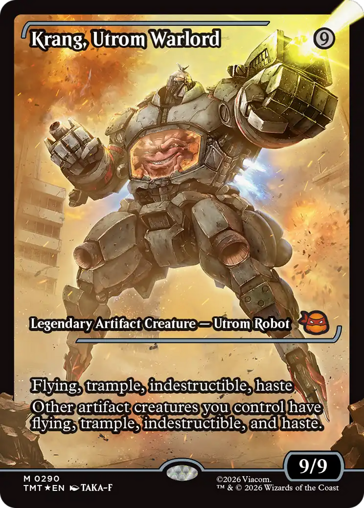 Krang, Utrom Warlord - Magic: The Gathering - MoxLand