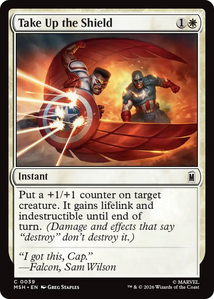 Take Up the Shield - Magic: The Gathering - MoxLand