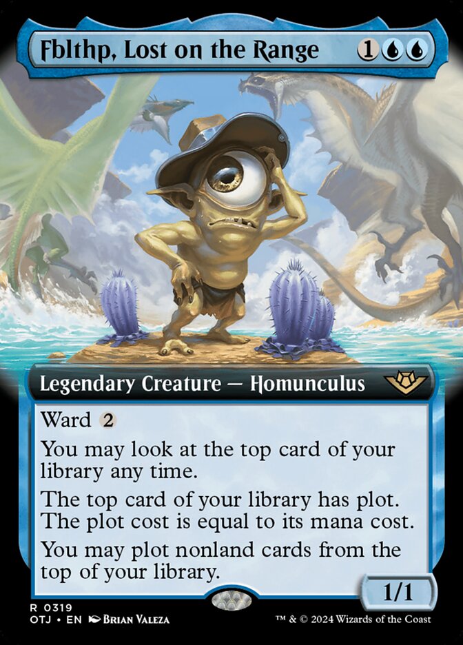Fblthp, Perdido no Campo / Fblthp, Lost on the Range - Magic: The Gathering - MoxLand