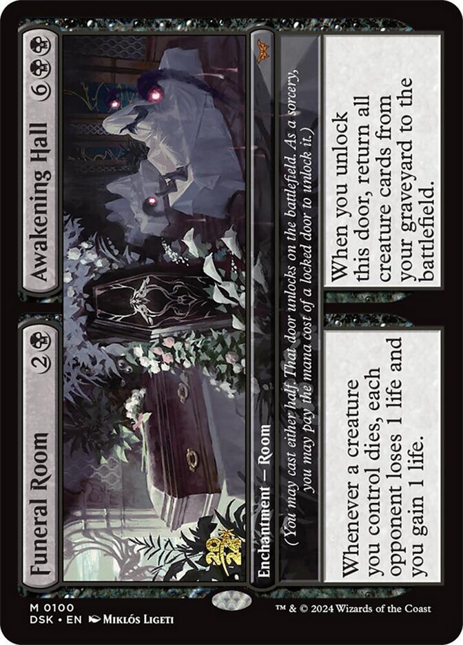 Capela Funerária / Salão do Despertar / Funeral Room / Awakening Hall - Magic: The Gathering - MoxLand