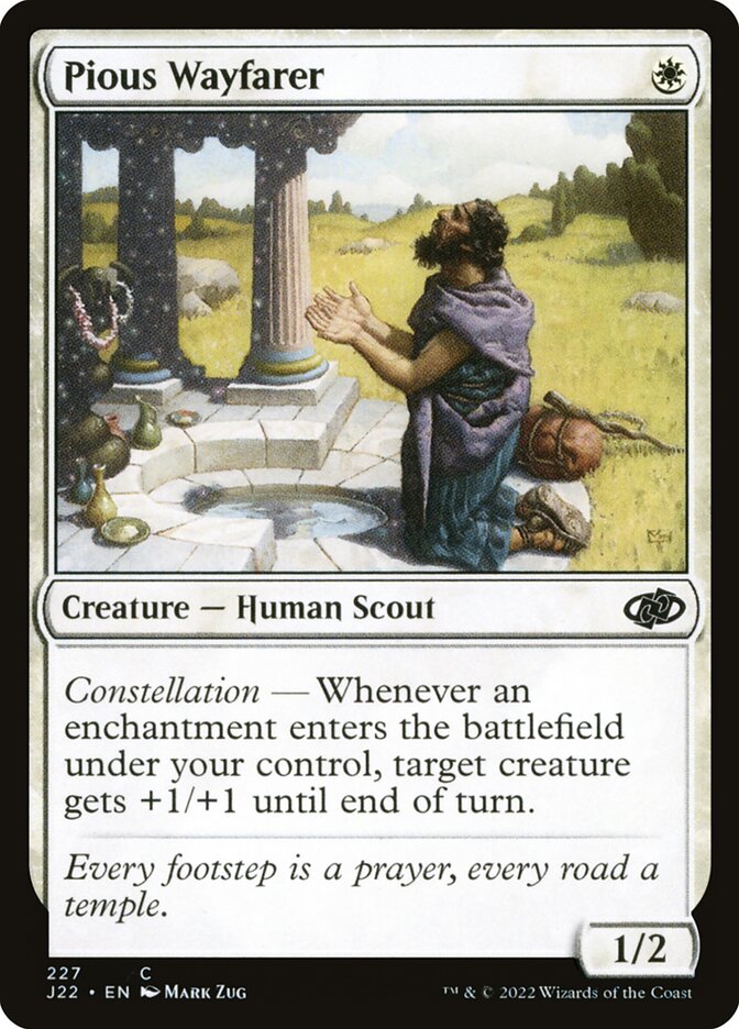 Viajante Pio / Pious Wayfarer - Magic: The Gathering - MoxLand