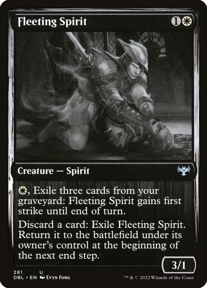 Espírito Fugaz / Fleeting Spirit - Magic: The Gathering - MoxLand