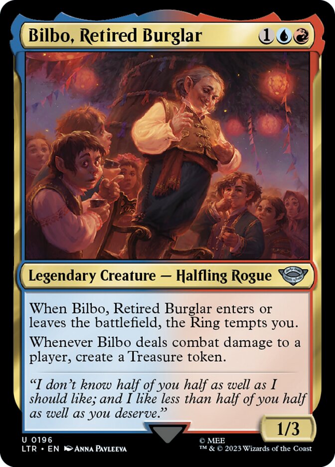 Bilbo, Ladrão Aposentado / Bilbo, Retired Burglar - Magic: The Gathering - MoxLand
