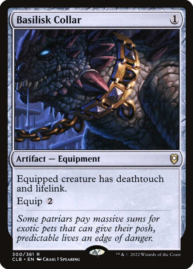 Colar de Basilisco / Basilisk Collar - Magic: The Gathering - MoxLand