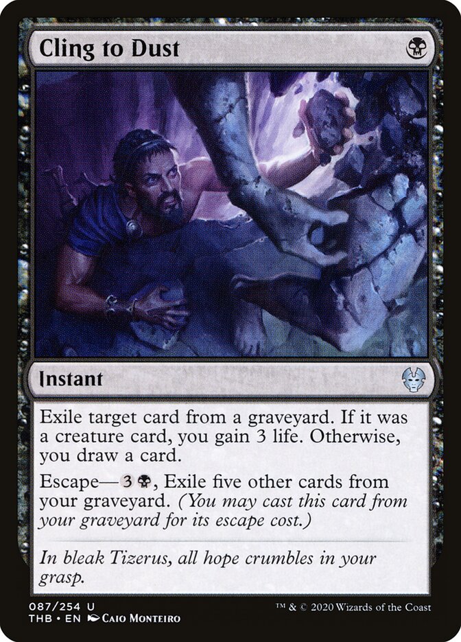 Agarrar-se ao Pó / Cling to Dust - Magic: The Gathering - MoxLand