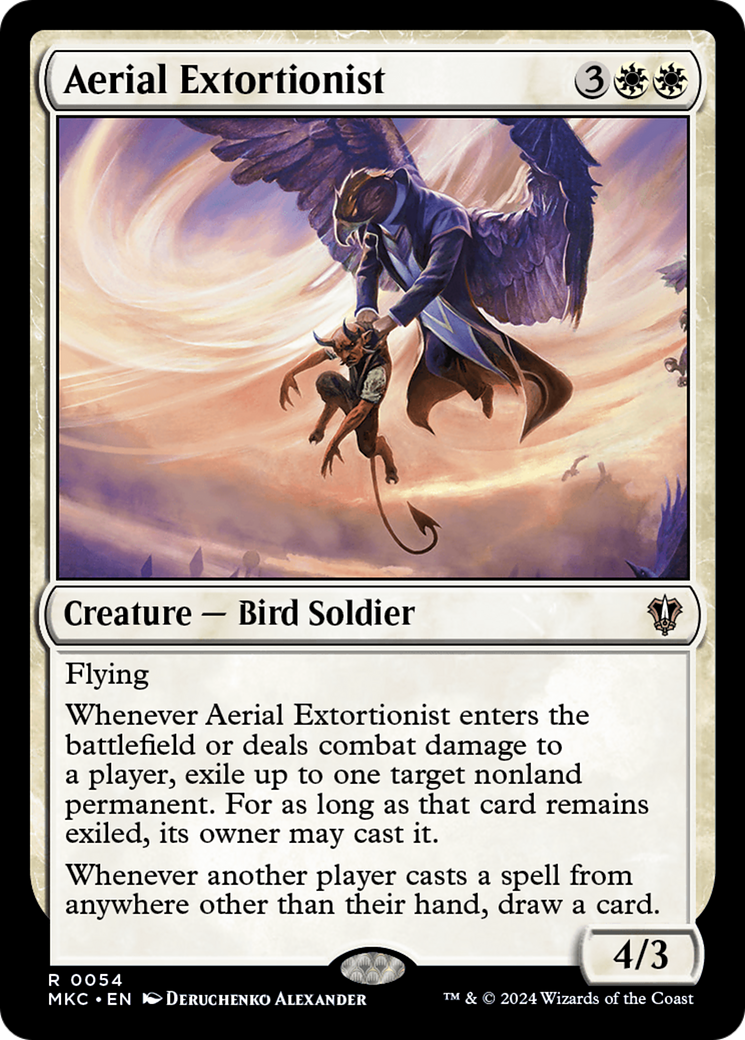 Extorsor Aéreo / Aerial Extortionist - Magic: The Gathering - MoxLand