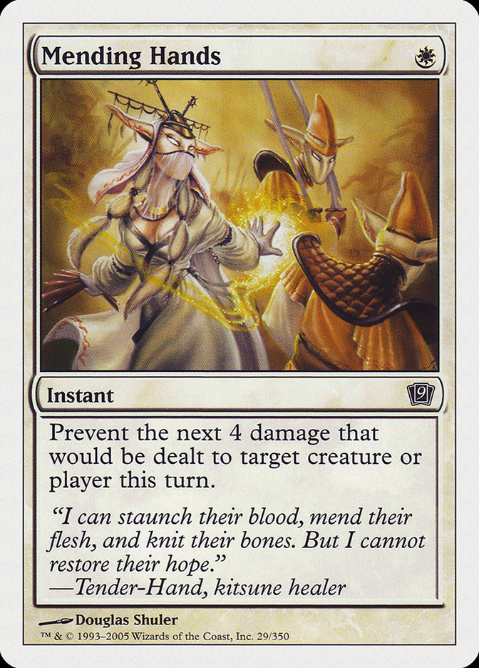 Mãos Reparadoras / Mending Hands - Magic: The Gathering - MoxLand