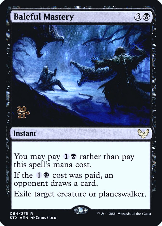 Maestria Funesta / Baleful Mastery - Magic: The Gathering - MoxLand