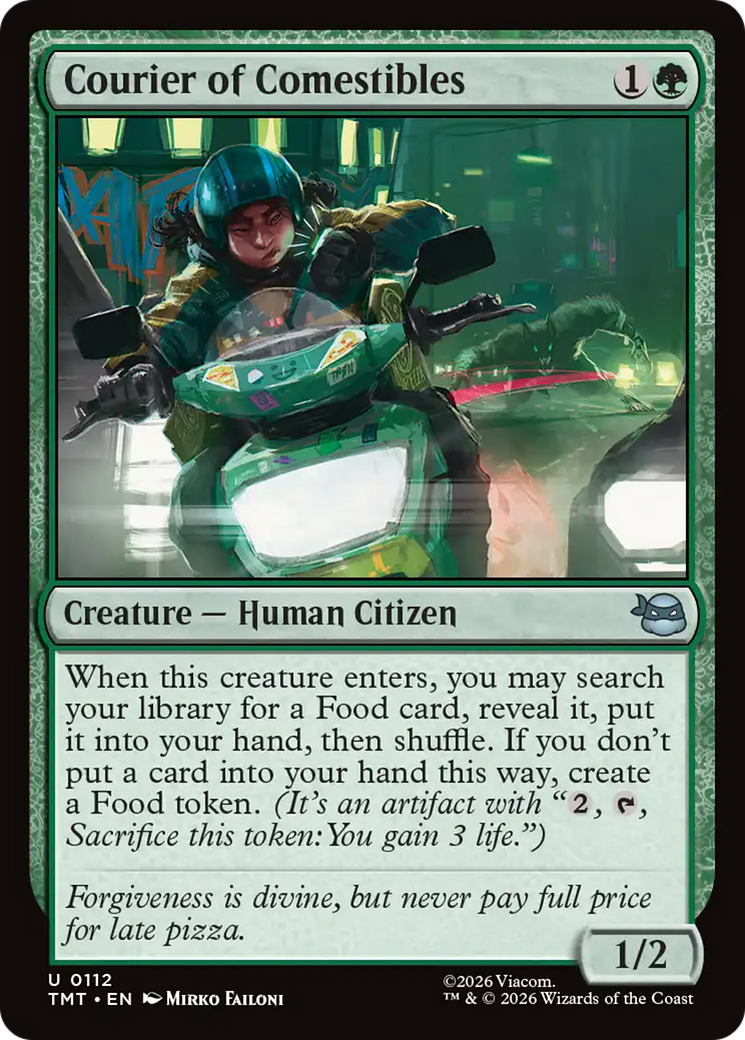 Courier of Comestibles - Magic: The Gathering - MoxLand