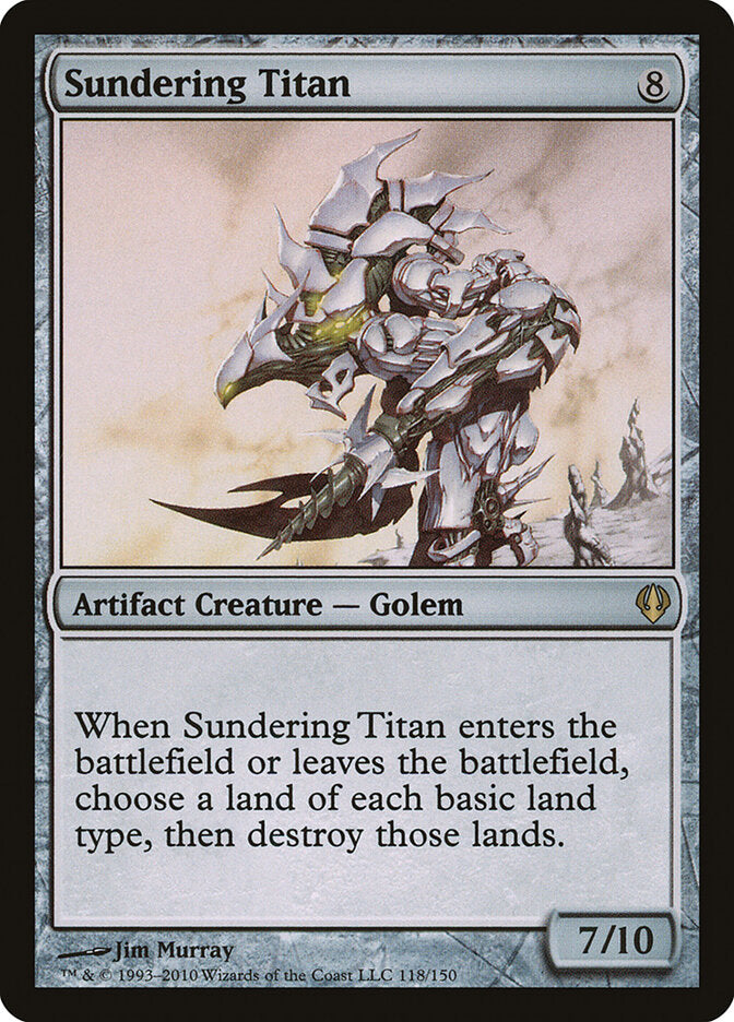 Titã Esfacelador / Sundering Titan - Magic: The Gathering - MoxLand