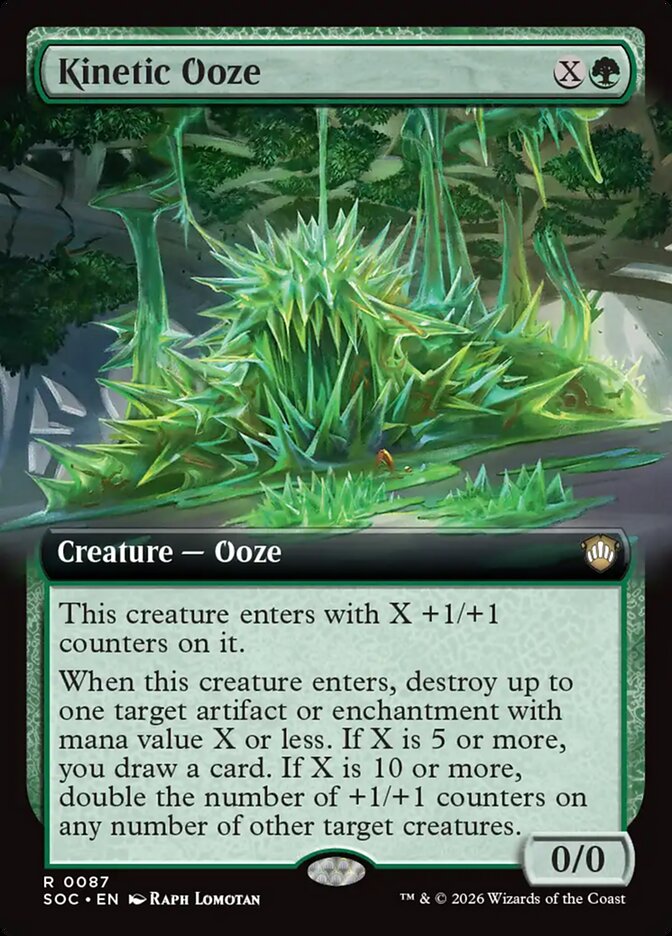 Kinetic Ooze - Magic: The Gathering - MoxLand