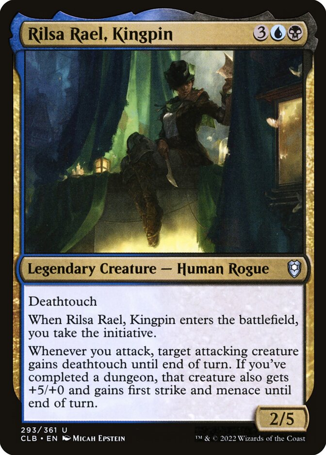 Rilsa Rael, Chefona / Rilsa Rael, Kingpin - Magic: The Gathering - MoxLand