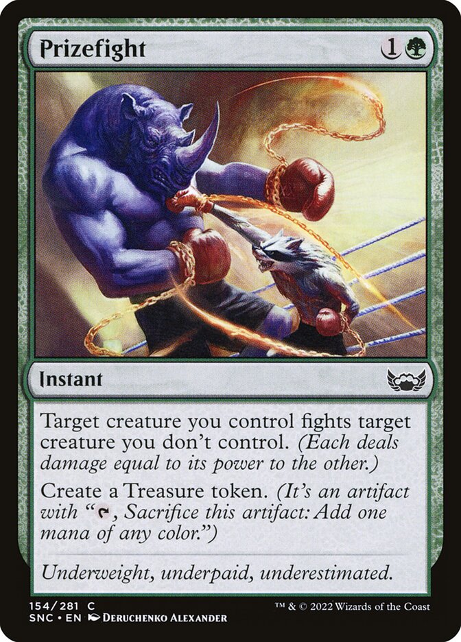 Pugilismo / Prizefight - Magic: The Gathering - MoxLand