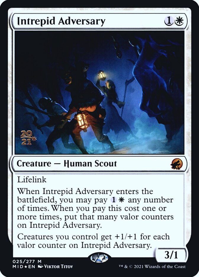 Adversário Intrépido / Intrepid Adversary - Magic: The Gathering - MoxLand