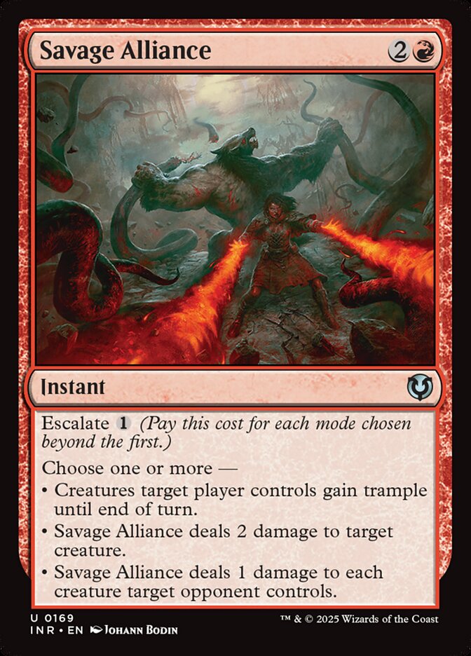 Aliança Selvagem / Savage Alliance - Magic: The Gathering - MoxLand