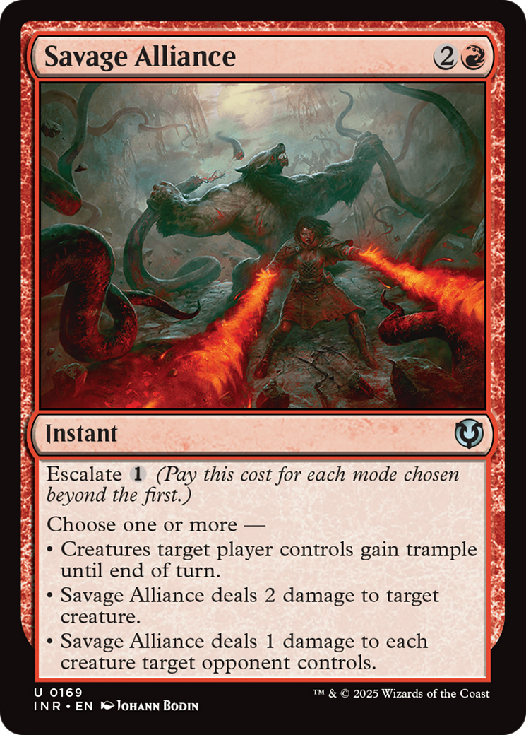 Aliança Selvagem / Savage Alliance - Magic: The Gathering - MoxLand