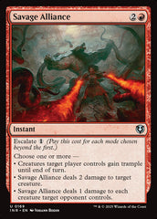 Aliança Selvagem / Savage Alliance - Magic: The Gathering - MoxLand