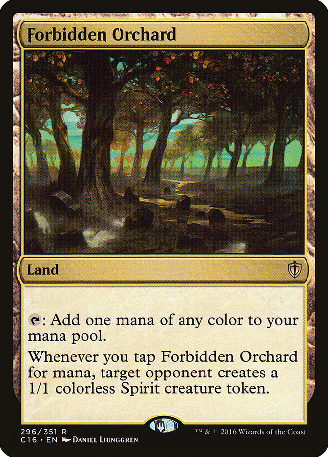 Pomar Proibido / Forbidden Orchard - Magic: The Gathering - MoxLand