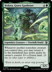 Yedora, Jardineira dos Túmulos / Yedora, Grave Gardener - Magic: The Gathering - MoxLand