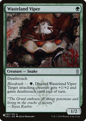 Víbora dos Ermos / Wasteland Viper - Magic: The Gathering - MoxLand