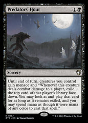 Hora dos Predadores / Predators' Hour - Magic: The Gathering - MoxLand