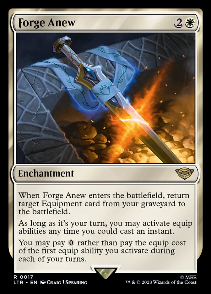 Reforjar / Forge Anew - Magic: The Gathering - MoxLand