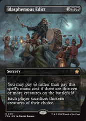 Édito Blasfemo / Blasphemous Edict - Magic: The Gathering - MoxLand