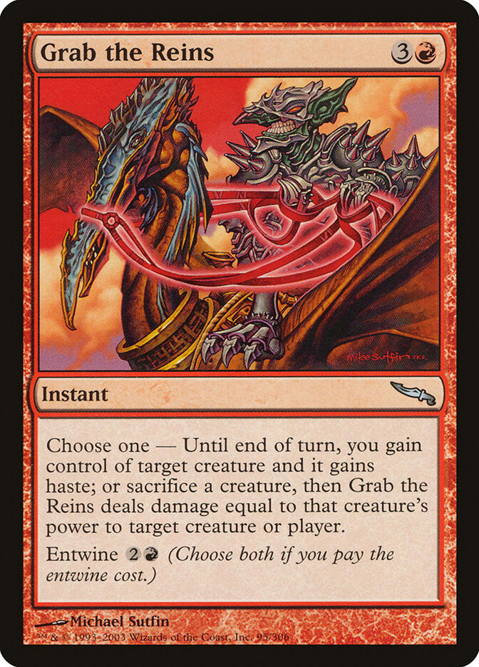 Tomar as Rédeas / Grab the Reins - Magic: The Gathering - MoxLand