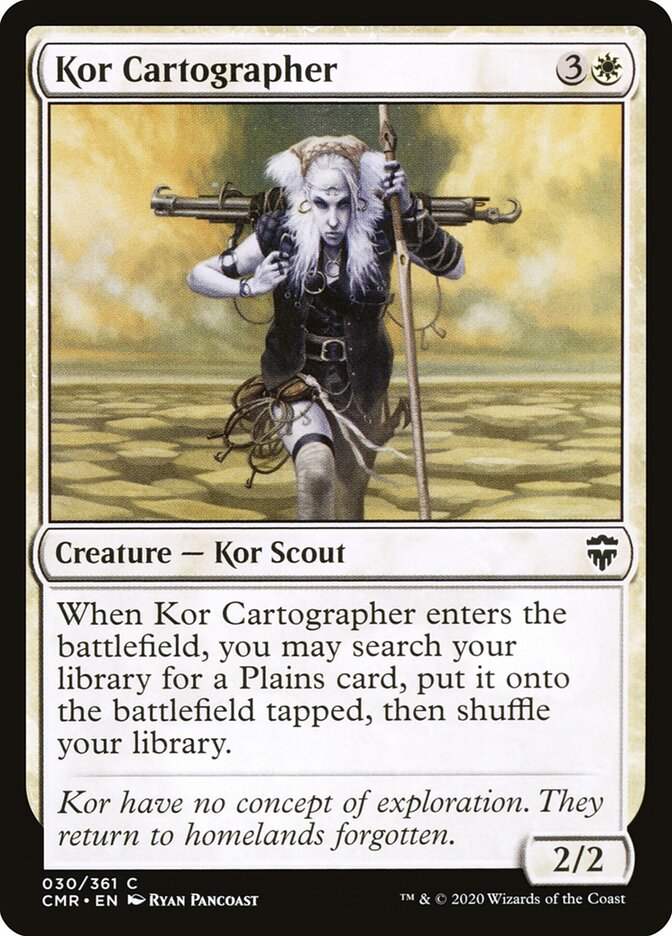 Cartógrafo Kor / Kor Cartographer - Magic: The Gathering - MoxLand