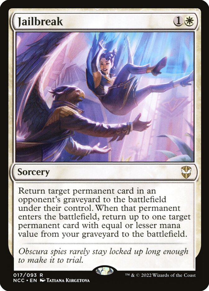 Fuga da Prisão / Jailbreak - Magic: The Gathering - MoxLand