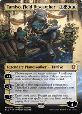 Nissa, Abaladora do Mundo / Tamiyo, Field Researcher - Magic: The Gathering - MoxLand