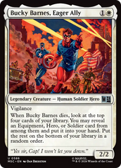 Bucky Barnes, Eager Ally - Magic: The Gathering - MoxLand