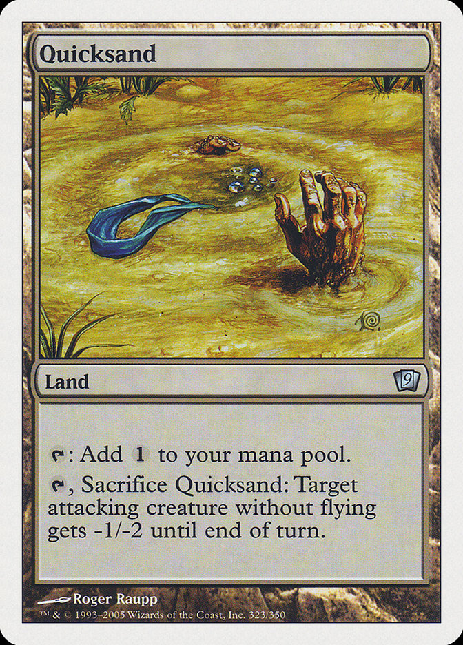 Areia Movediça / Quicksand - Magic: The Gathering - MoxLand