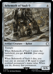 Behemoth of Vault-0 - Magic: The Gathering - MoxLand