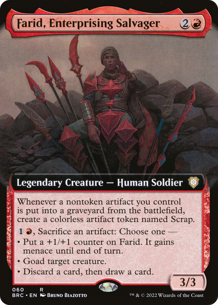 Farid, Enterprising Salvager - Magic: The Gathering - MoxLand