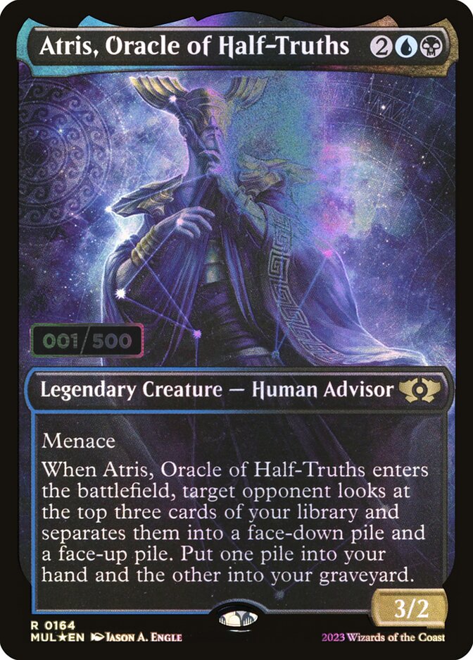 Átris, Oráculo de Meias-verdades / Atris, Oracle of Half-Truths - Magic: The Gathering - MoxLand