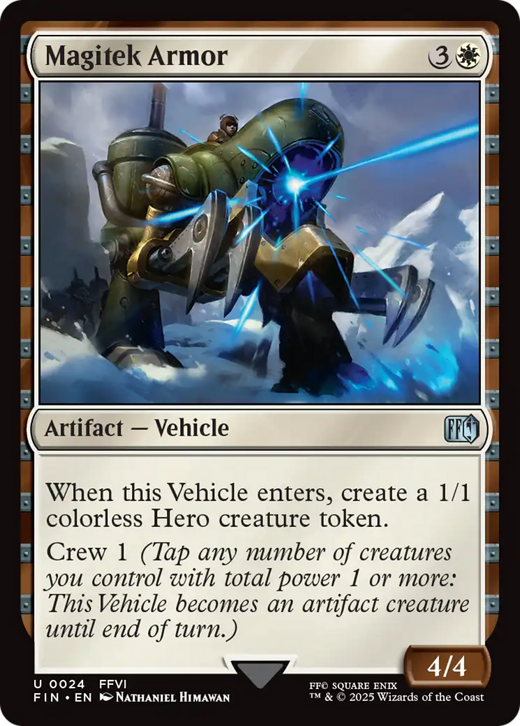 Blindado Magitek / Magitek Armor - Magic: The Gathering - MoxLand