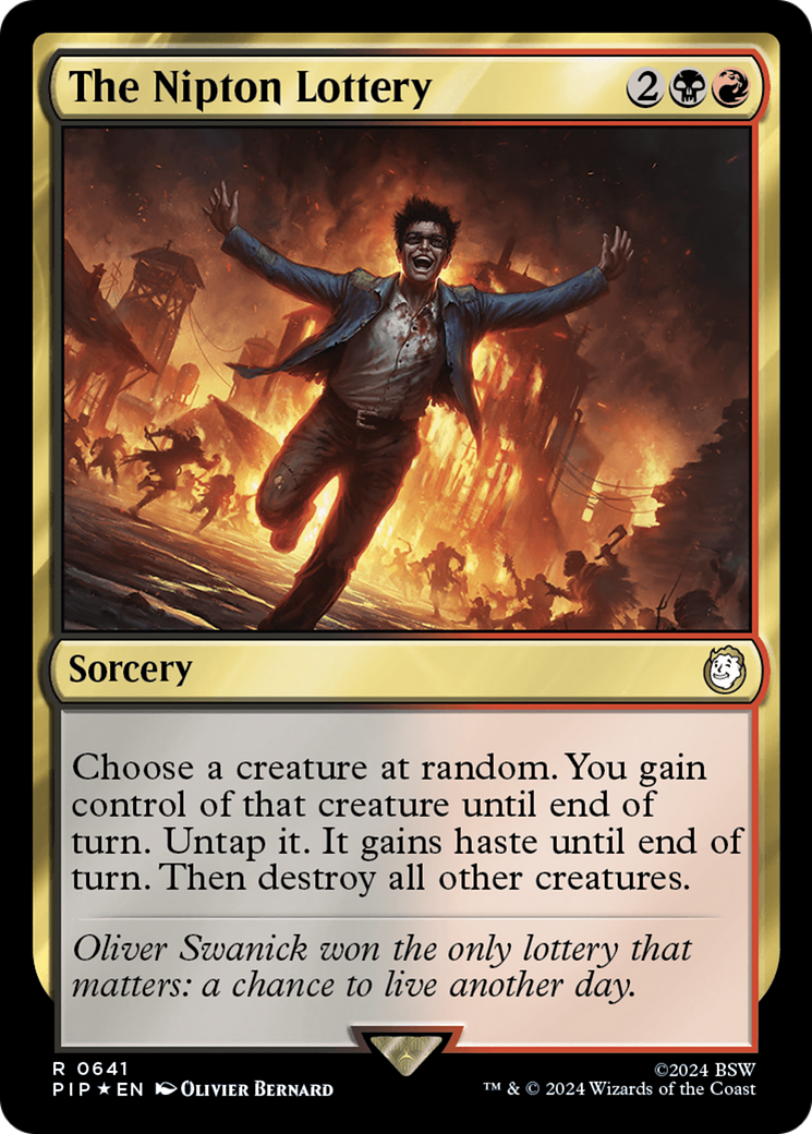 The Nipton Lottery - Magic: The Gathering - MoxLand