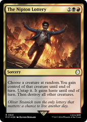 The Nipton Lottery - Magic: The Gathering - MoxLand
