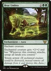 Sombra de Urso / Bear Umbra - Magic: The Gathering - MoxLand