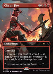 Cidade Incendiada / City on Fire - Magic: The Gathering - MoxLand