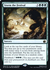 Invadir o Festival / Storm the Festival - Magic: The Gathering - MoxLand