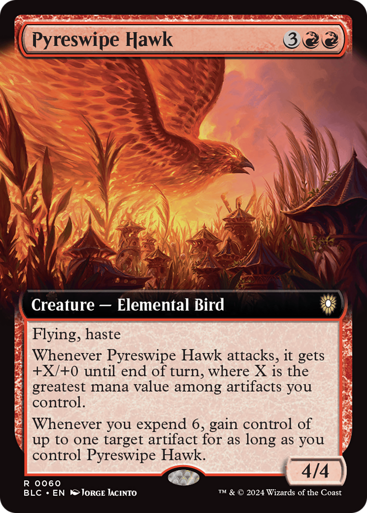 Pyreswipe Hawk - Magic: The Gathering - MoxLand