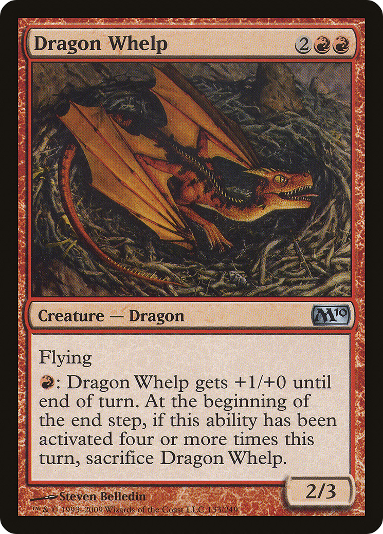 Filhote de Dragão / Dragon Whelp - Magic: The Gathering - MoxLand