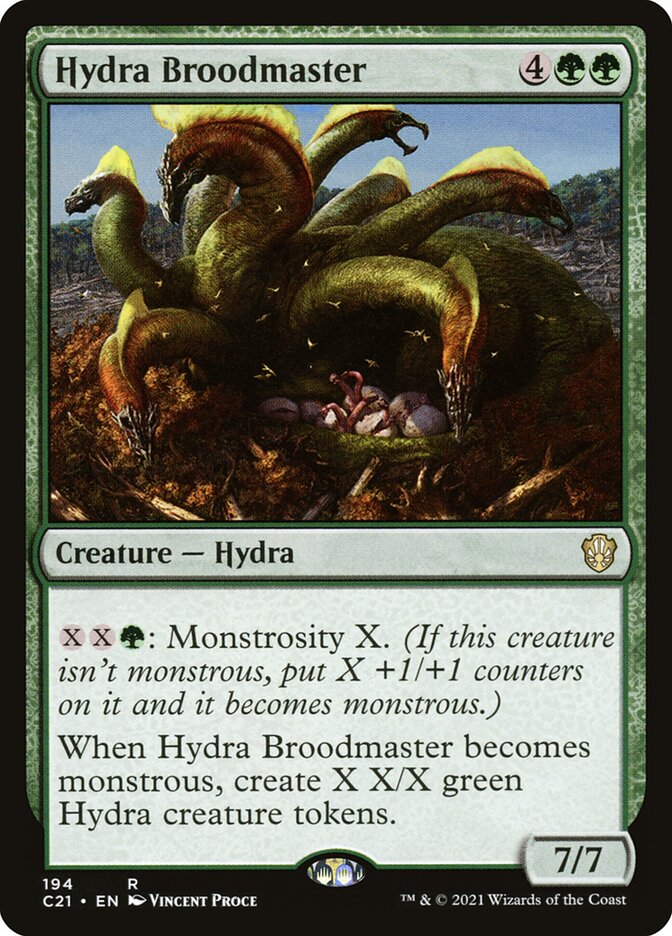 Hidra Criadeira / Hydra Broodmaster - Magic: The Gathering - MoxLand