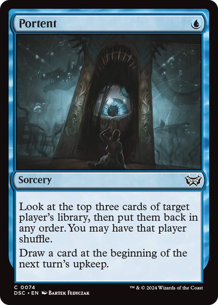 Presságio / Portent - Magic: The Gathering - MoxLand