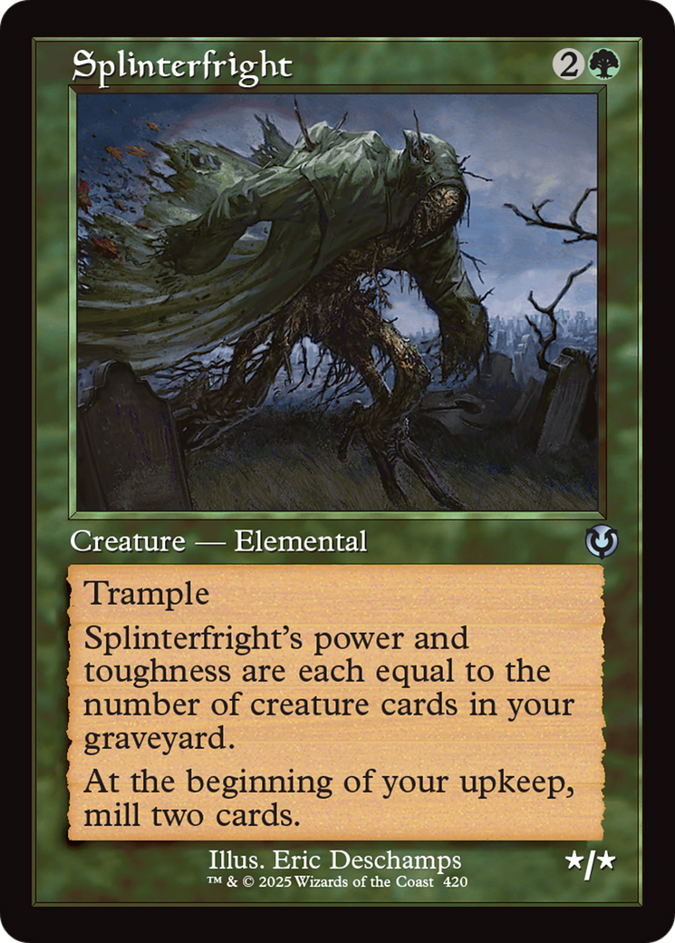 Assombro Farpado / Splinterfright - Magic: The Gathering - MoxLand