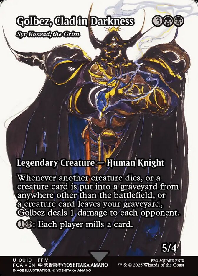 Golbez, Clad in Darkness - Magic: The Gathering - MoxLand