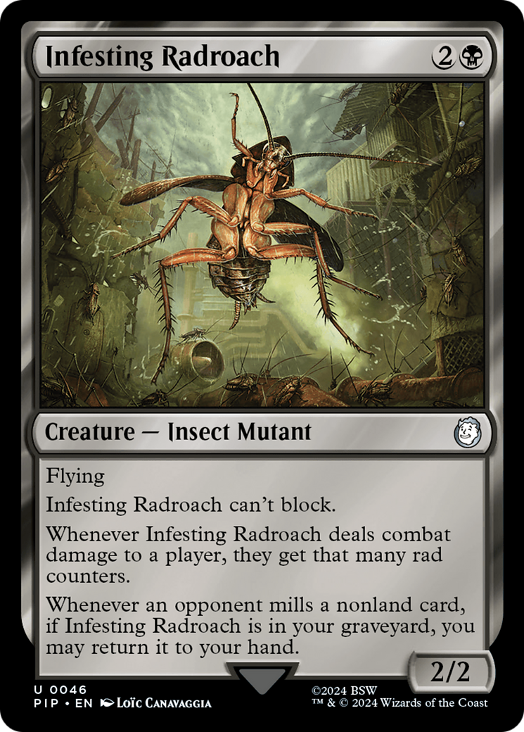Infesting Radroach - Magic: The Gathering - MoxLand
